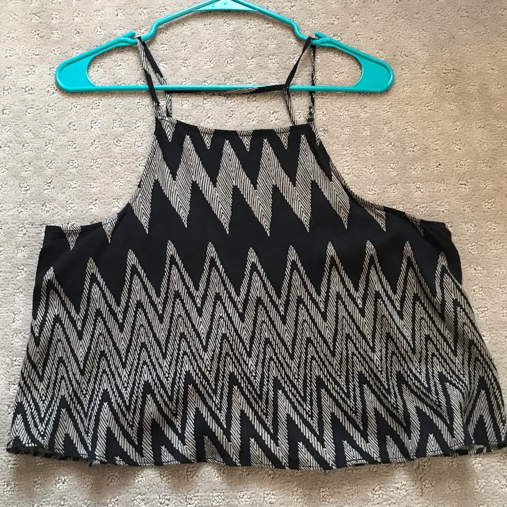 Urban Outfitters Black and Tan tank top